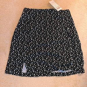 Floral brandy melville skirt